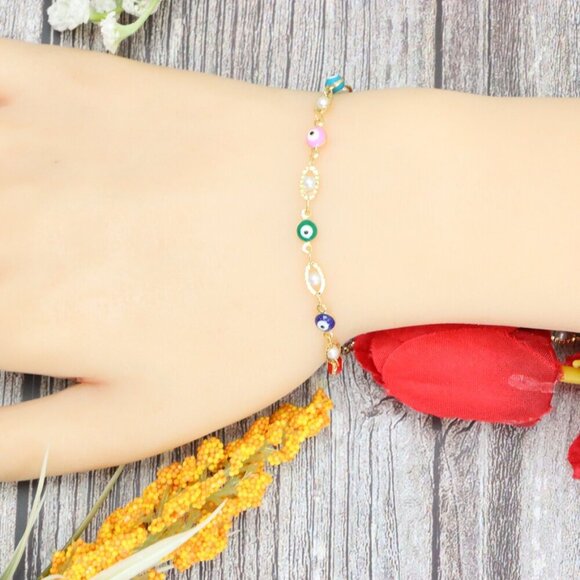 "Trendy Handmade Bracelet – A Stylish Gift for Women & Girls, MAR091998 - Picture 8 of 10